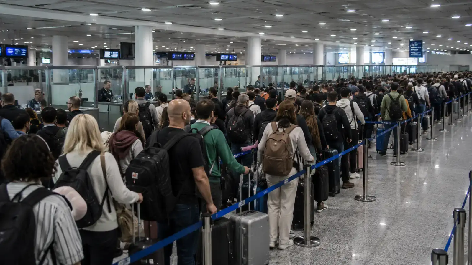 Redovi od pet sati na granici: Aviokompanije traže obustavu EES sistema